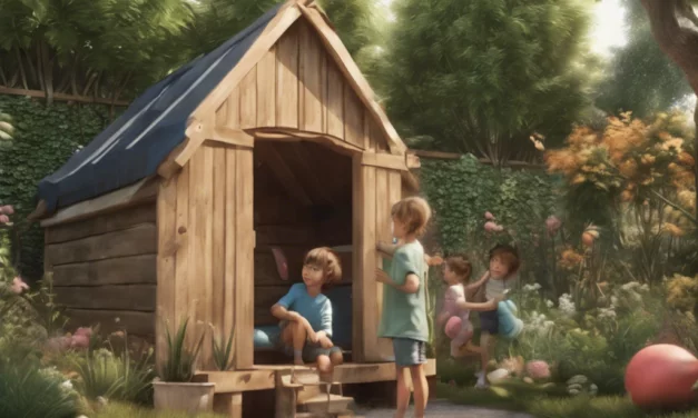 Construire une cabane pour les enfants